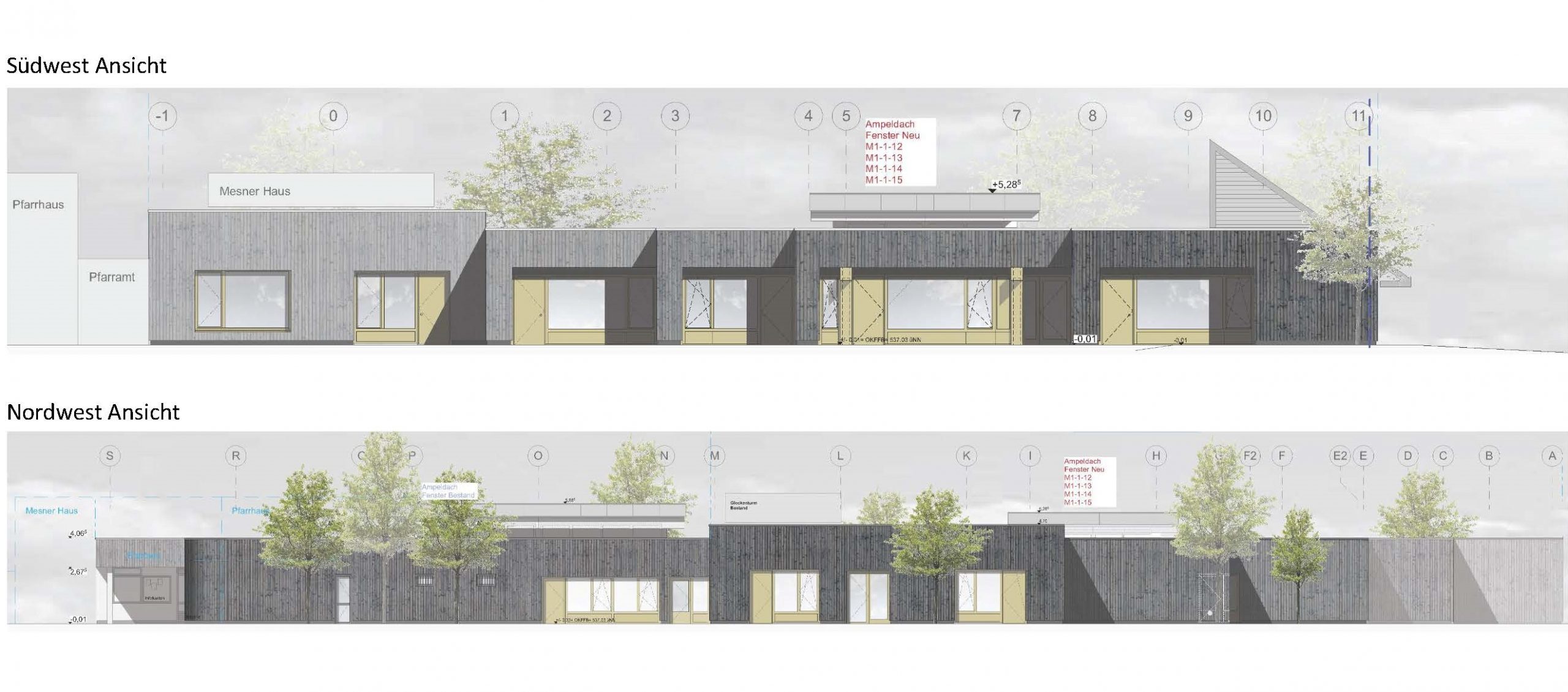 Neugestaltung Hülle Ev. Kindergarten Gnadenkirche Fürstenfeldbruck